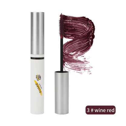 Waterproof Blue Mascara Fast Dry Eyelashes Curls Cosmetics