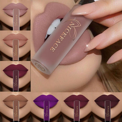 NICEFACE Gloss Waterproof Liquid Lipstick