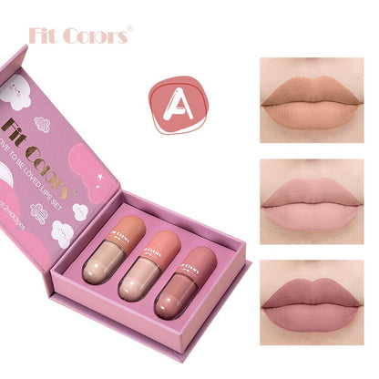 Nude Matte Mini Capsules Lip Gloss Waterproof