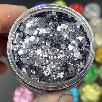 10g/Bag Iridescent Art Glitter Sequins Holographic Nail