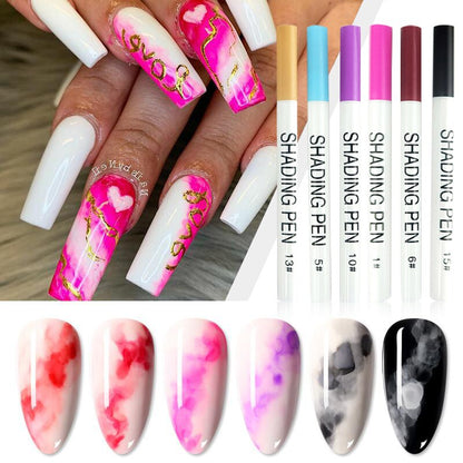 1 Pc Waterproof Nail Art Graffiti Pen
