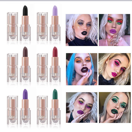 Matte Lipstick Christmas Halloween Party Lip Make Up