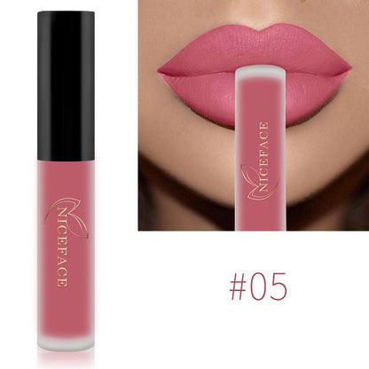 NICEFACE Gloss Waterproof Liquid Lipstick