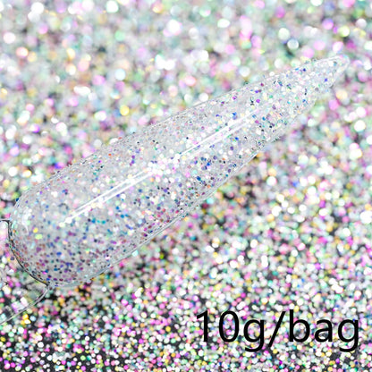 10g UV Color Changing Glitter  Mixed Nail