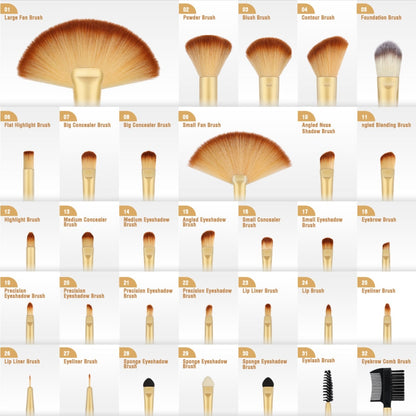 32pcs Makeup Brushes