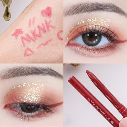 Waterproof Eyeliner Gel Pencil Red Brown