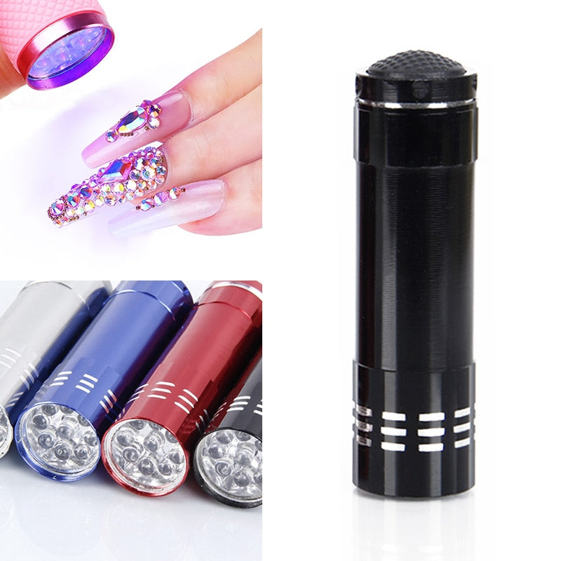 Mini 6W Dryer LED UV Lamp Micro USB Gel Varnish Curing Nail