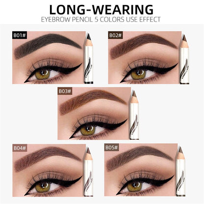 5 Colors Makeup Menow Eyebrow Pencil