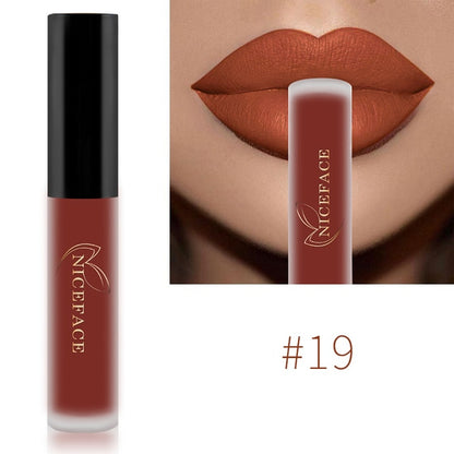 NICEFACE Gloss Waterproof Liquid Lipstick