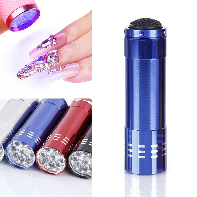 Mini 6W Dryer LED UV Lamp Micro USB Gel Varnish Curing Nail