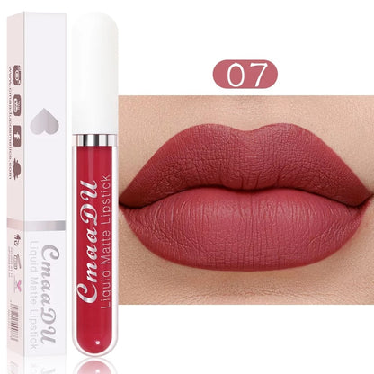 Velvet Matte  Cosmetics Waterproof Nude Liquid Lipstick