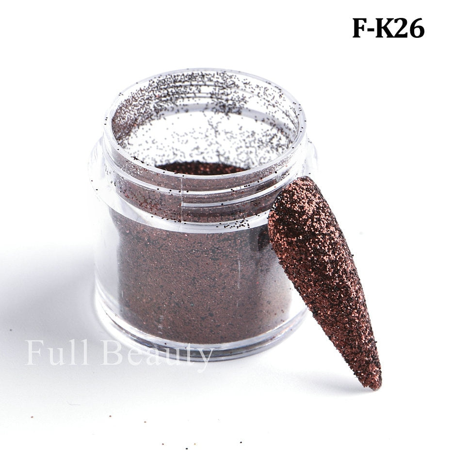 Shiny Glitter Sugar Sand Nails 3D Acrylic Flowers White