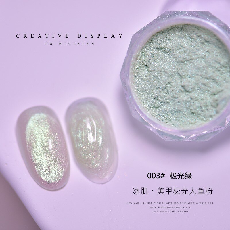 Mirror Glitter Powder Metallic  Art Gel Nail