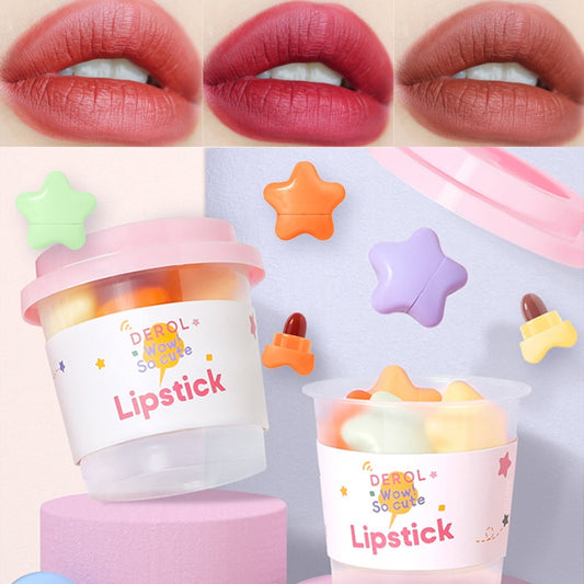 Cute Makaron Mini Lipstick Set Matte Velvet Capsule