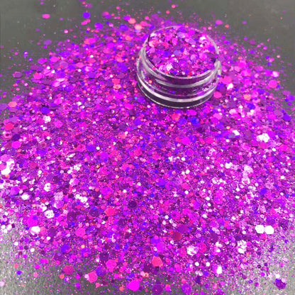 10g/Bag Iridescent Art Glitter Sequins Holographic Nail