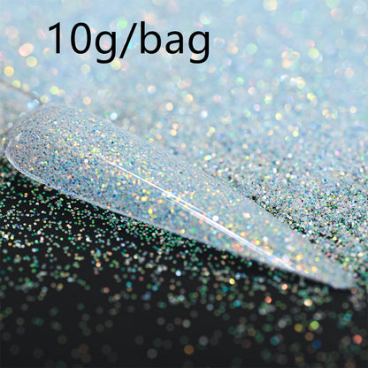 10g UV Color Changing Glitter  Mixed Nail