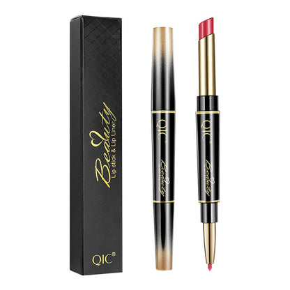 2 IN 1 Lip Liner Waterproof Matte Lipstick