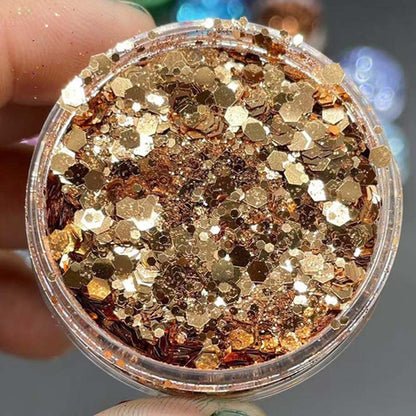 10g/Bag Iridescent Art Glitter Sequins Holographic Nail