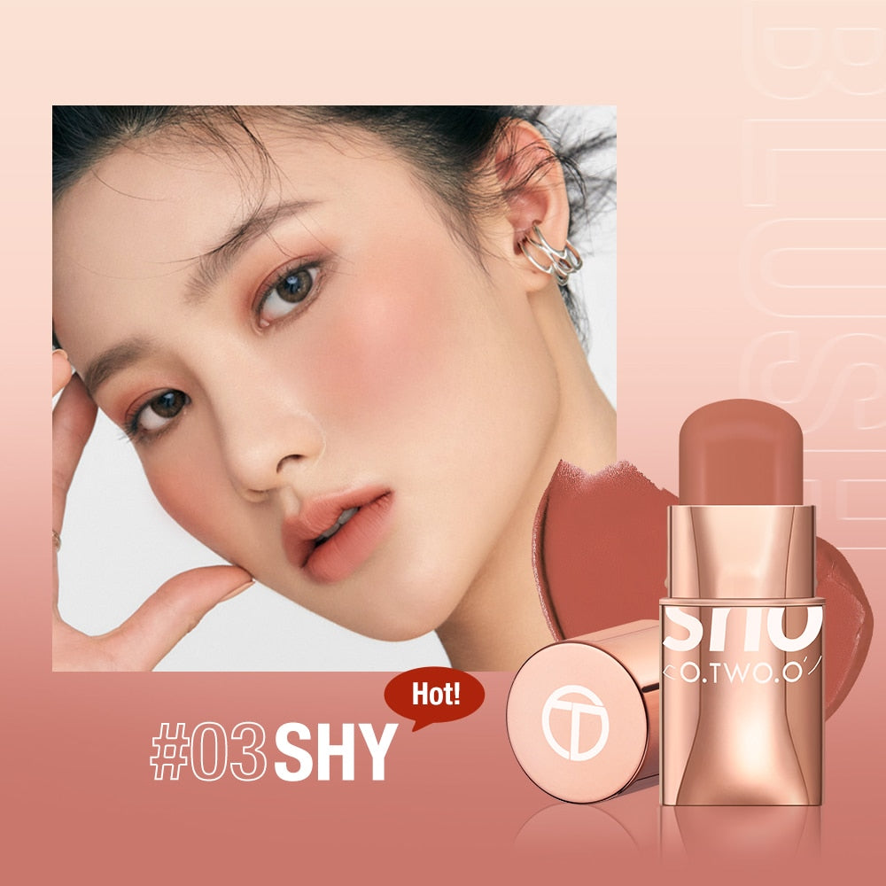 O.TWO.O Lipstick Blush Stick 3-in-1
