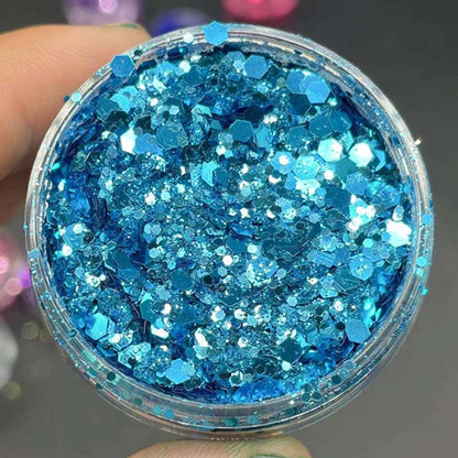 10g/Bag Iridescent Art Glitter Sequins Holographic Nail