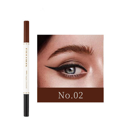 Waterproof Double Head Eyeliner & Eyebrow Pencil