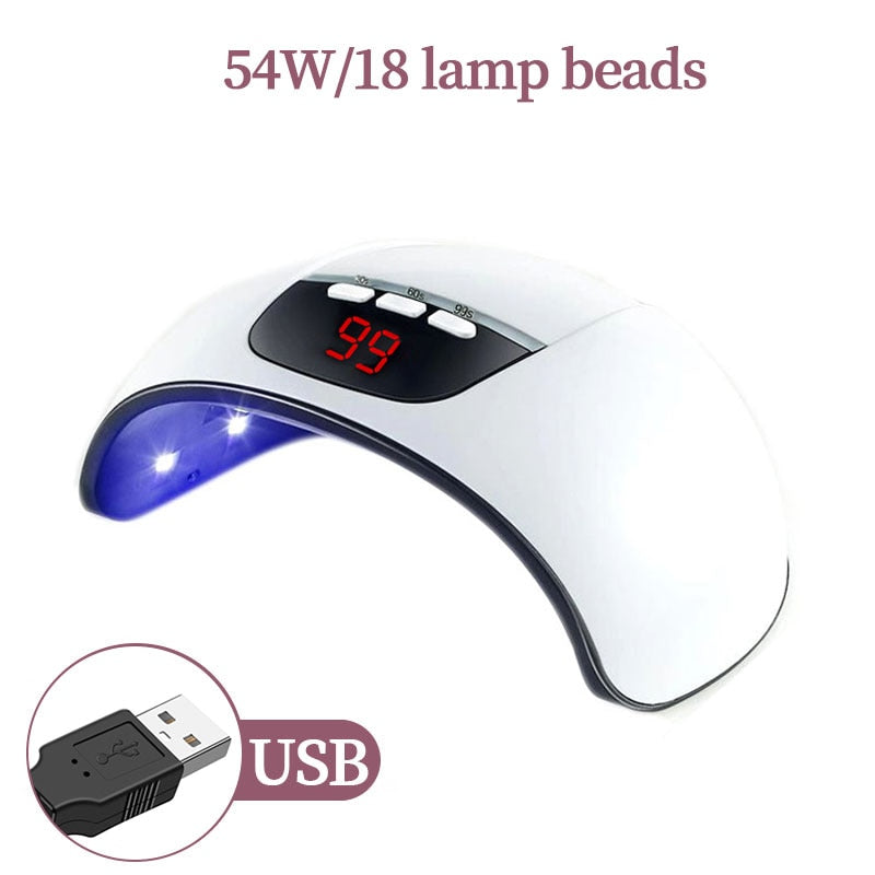 SQ6 UV LED Phototherapy Lamp Dryer Portable UV Light Curing Nail