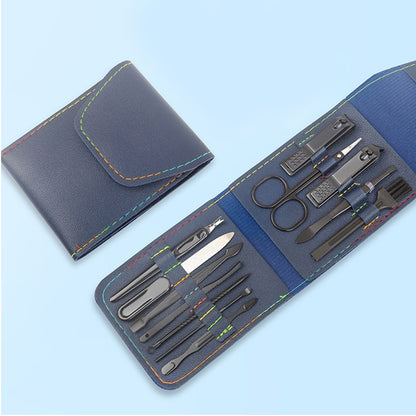 Manicure Cutters  Clipper Set Stainless Steel Ear Spoon Nail