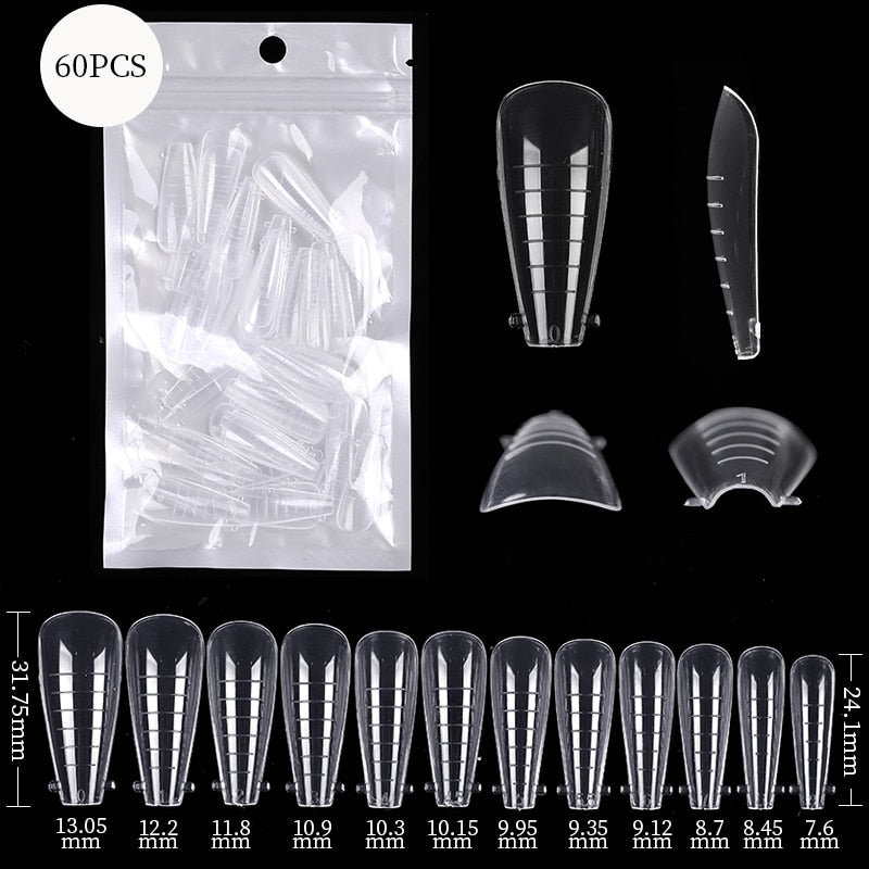 Quick Extension Nail Mold Tips Full Cover Nail