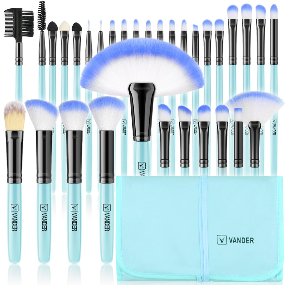 13pcs-32Pcs Makeup Brushes Soft Fluffy Beauty Tools
