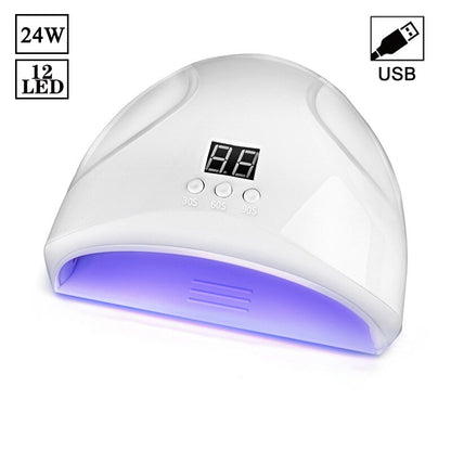 LED Nail Lamp For Manicure 72W Nail Dryer