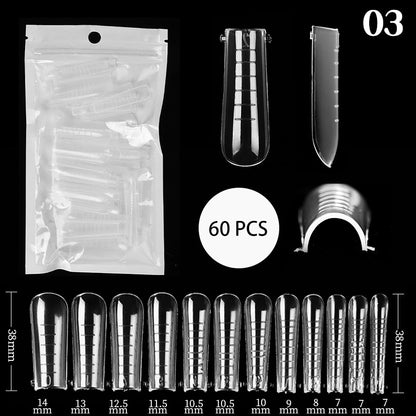 Quick Extension Nail Mold Tips Full Cover Nail