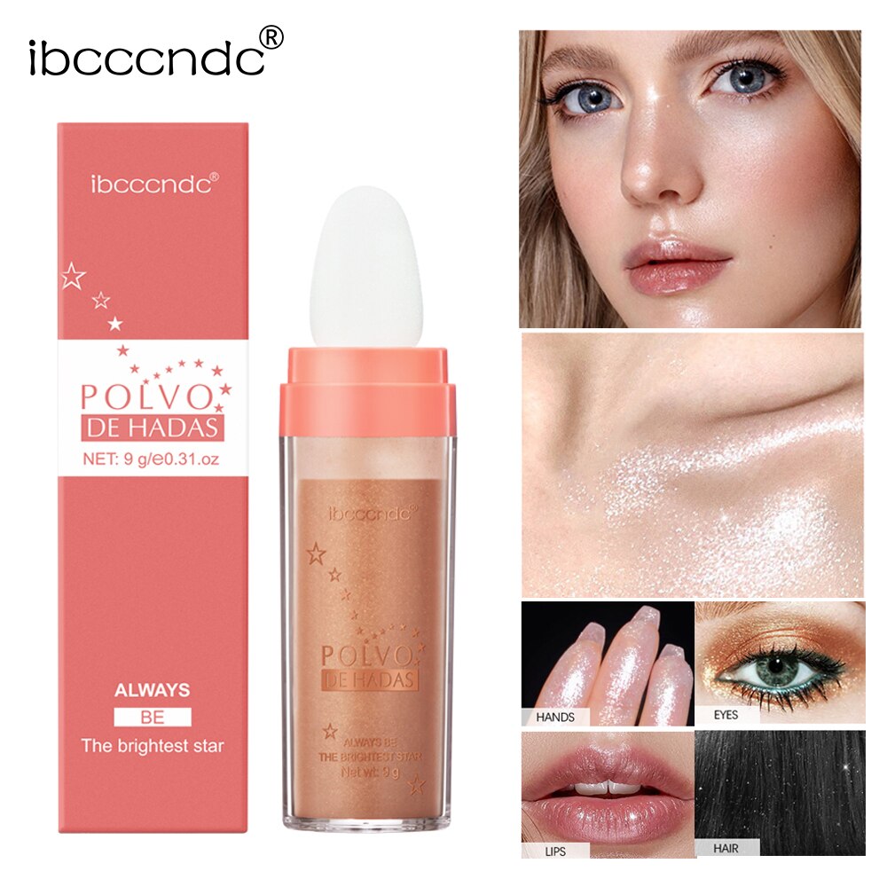 Highlighter Shimmer Contour Blush Powder