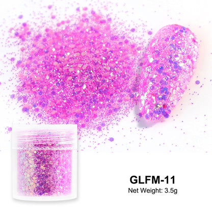 3.5g Iridescent Sugar Nail Glitter
