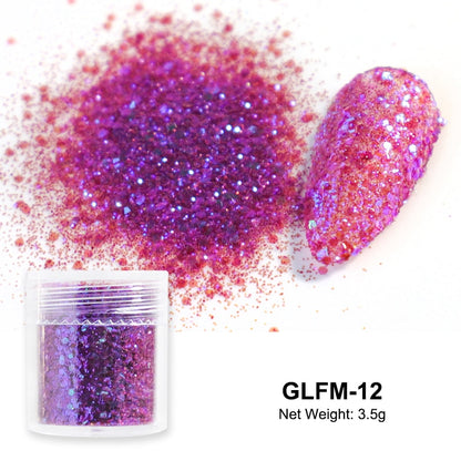 3.5g Iridescent Sugar Nail Glitter