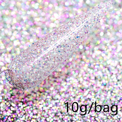 10g UV Color Changing Glitter  Mixed Nail