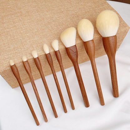New Walnut Makeup Brushes Handle