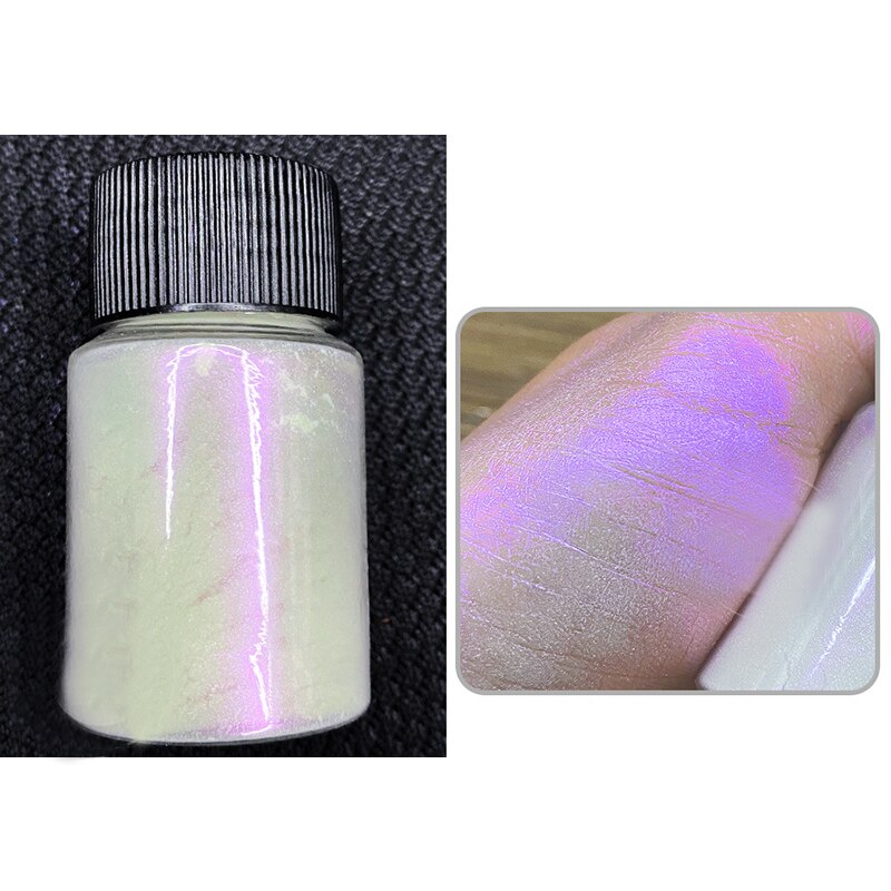 Holographic  Dust Ice Neon Mermaid Mirror Glitter Pearl Aurora Nail