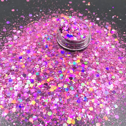 10g/Bag Iridescent Art Glitter Sequins Holographic Nail