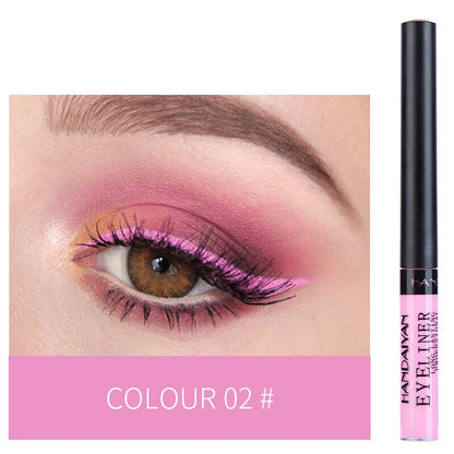 12 Colors Colorful Liquid Eyeliner Pen