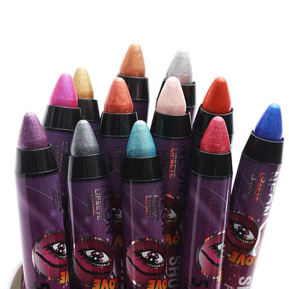 Pearlescent Eyeshadow Pen Waterproof Blooming Shiny Glitter