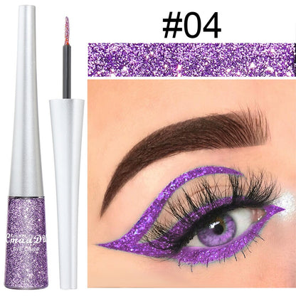 Glitter Liquid Eyeliner Pearlescent Diamond Eyeshadow
