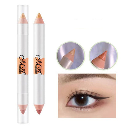1PC Two-color Eyes Brightening Pearl High-gloss Eyeliner