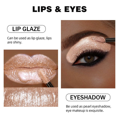 Glitter Diamond Liquid Lipstick Pearl Shiny