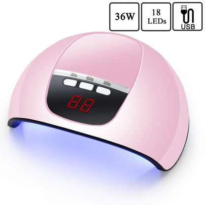 LED Nail Lamp For Manicure 72W Nail Dryer