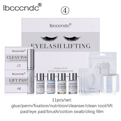 2023 New Lash Lift Set Eyelash Perm Kit Lash Curling Eyelash Extensions Eyelash Makeup Tool Cling Film Lifting Pad Dropshipping