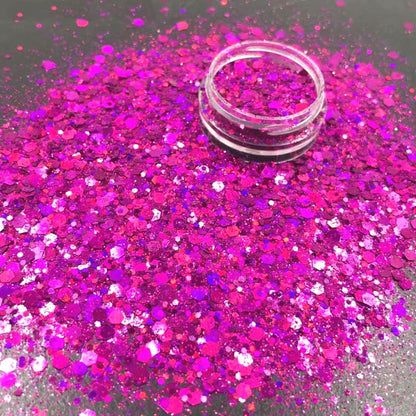 10g/Bag Iridescent Art Glitter Sequins Holographic Nail