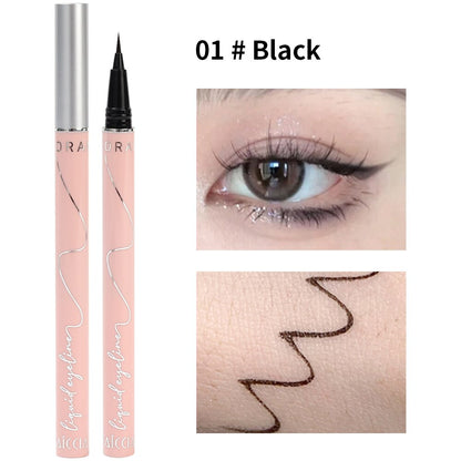 Waterproof Colorful Eyeliner Pencil Long-lastingAnti-oil Long-lasting White Black Red Liquid Eyeliner Pen Women Eye Make Up Tool