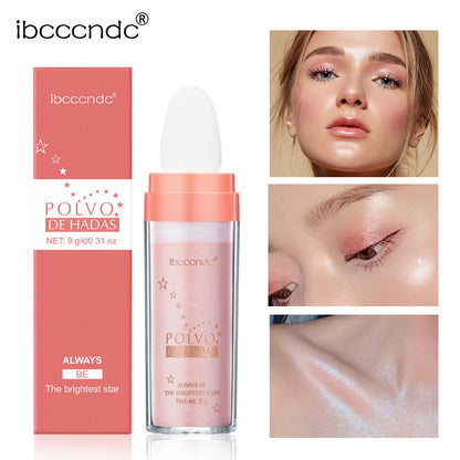 Highlighter Shimmer Contour Blush Powder