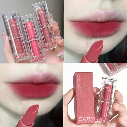 Acrylic Lipstick 6Colors Lip Stick Woman Velvet