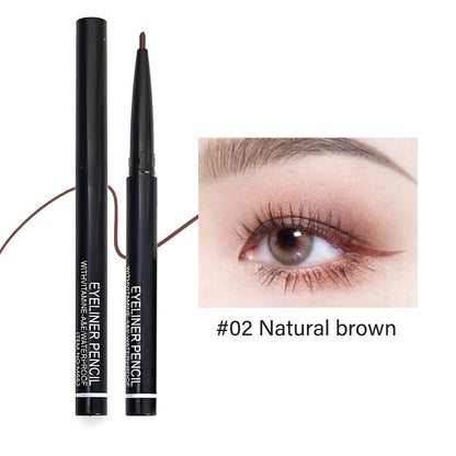 1PC Matte Black Eyeliner Gel Pencil